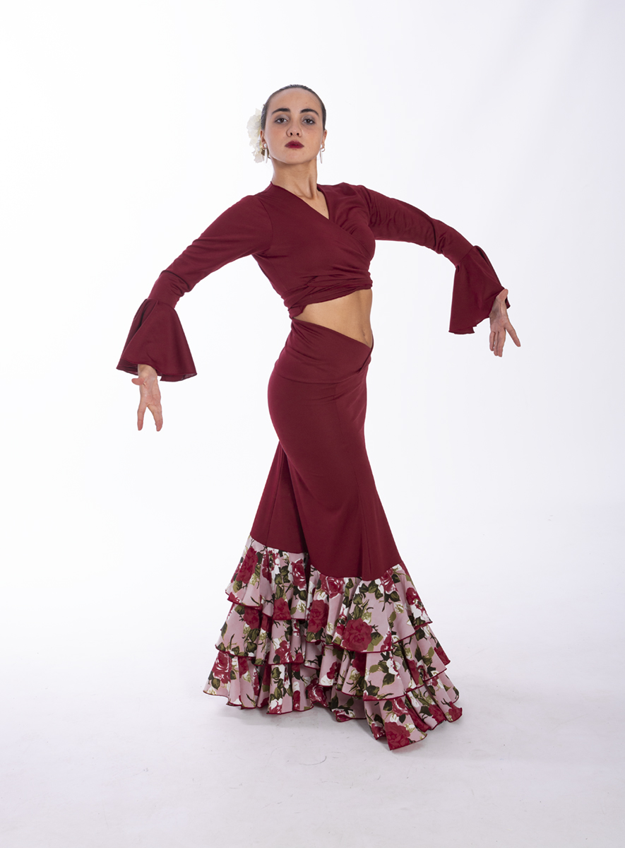 Falda Fandango para bailar flamenco