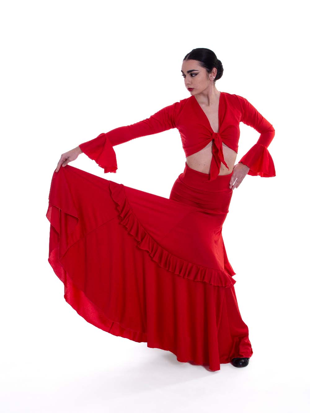Falda de Flamenco Bienne. Davedans, Vestuario para Baile Ropa de Flamenco