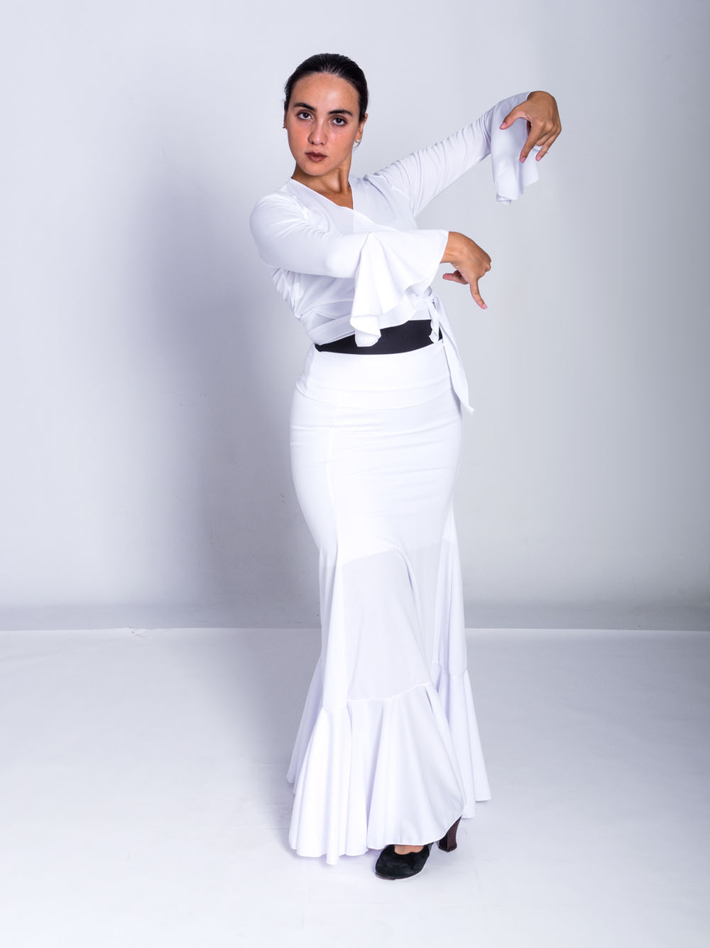 El movimiento de la falda en el baile flamenco 